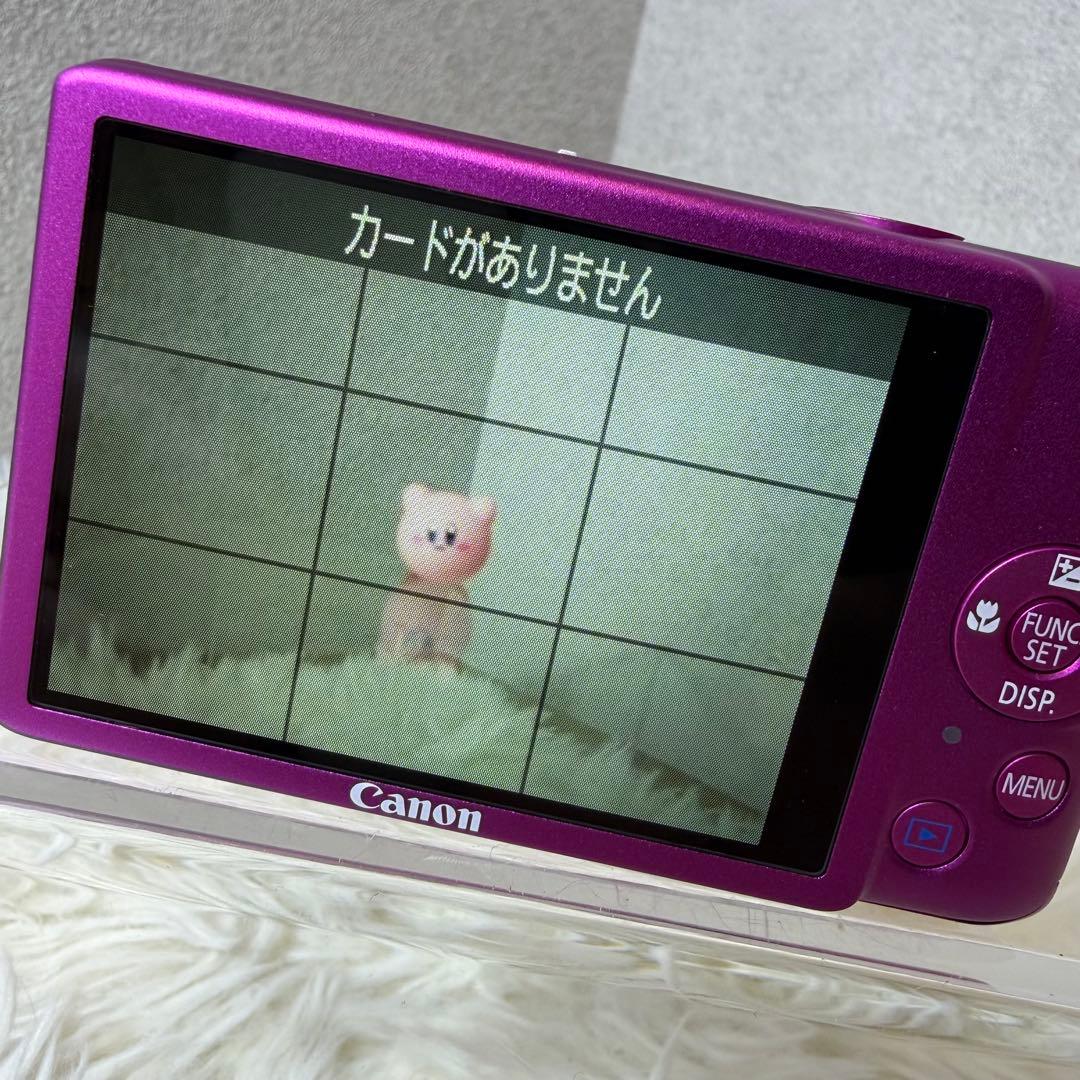 ほぼ未使用 Canon IXY 210F ピンク コンデジ カメラ 動作確認済