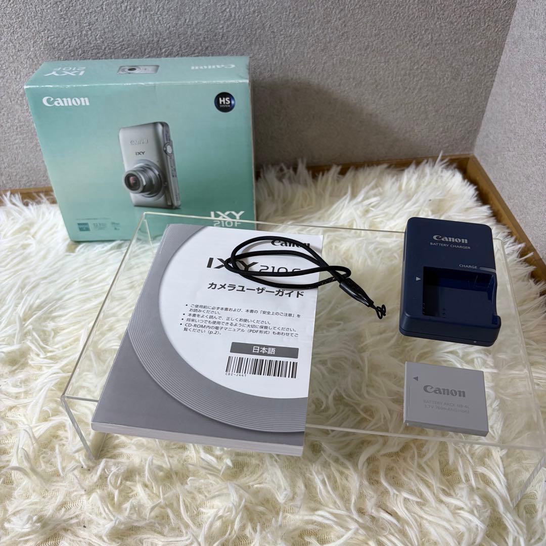 ほぼ未使用 Canon IXY 210F ピンク コンデジ カメラ 動作確認済