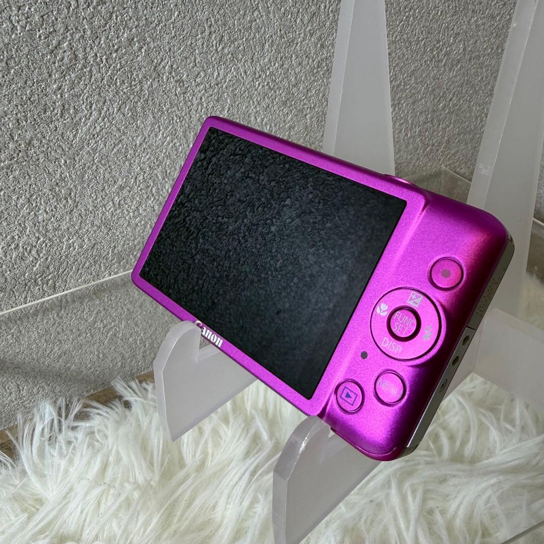 ほぼ未使用 Canon IXY 210F ピンク コンデジ カメラ 動作確認済