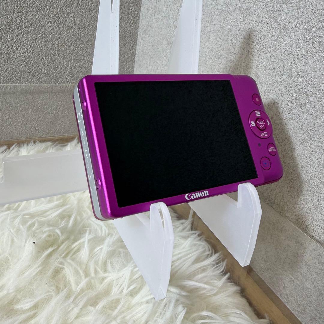 ほぼ未使用 Canon IXY 210F ピンク コンデジ カメラ 動作確認済