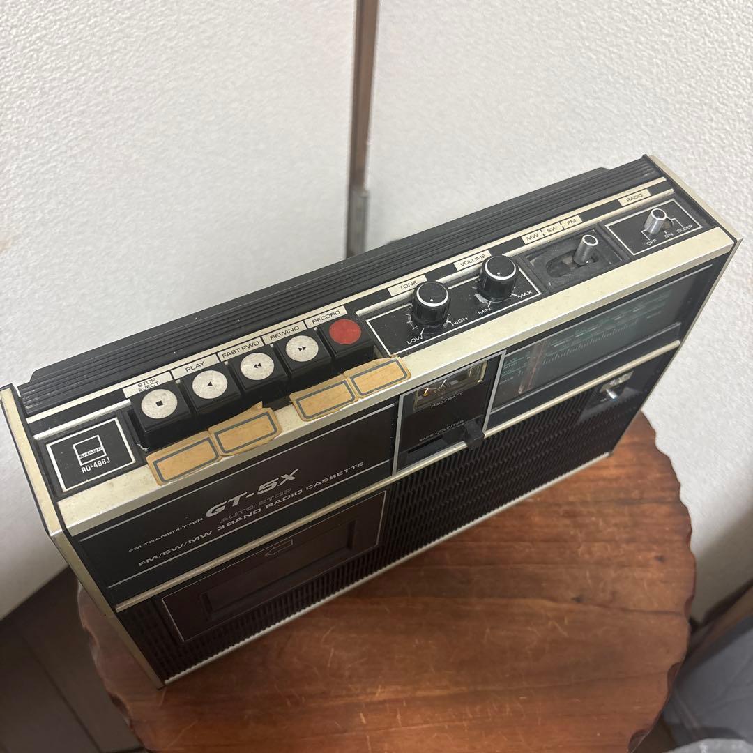 【希少】シャープ ラジカセ RD-488J STUDIO488 GT-5X