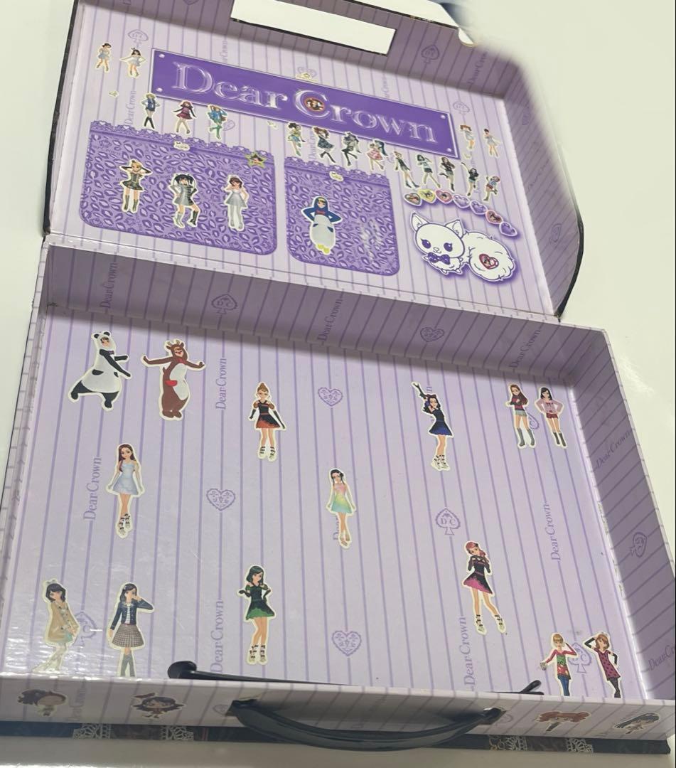 ストーン付き プリズムストーン トランク ディアクラウン