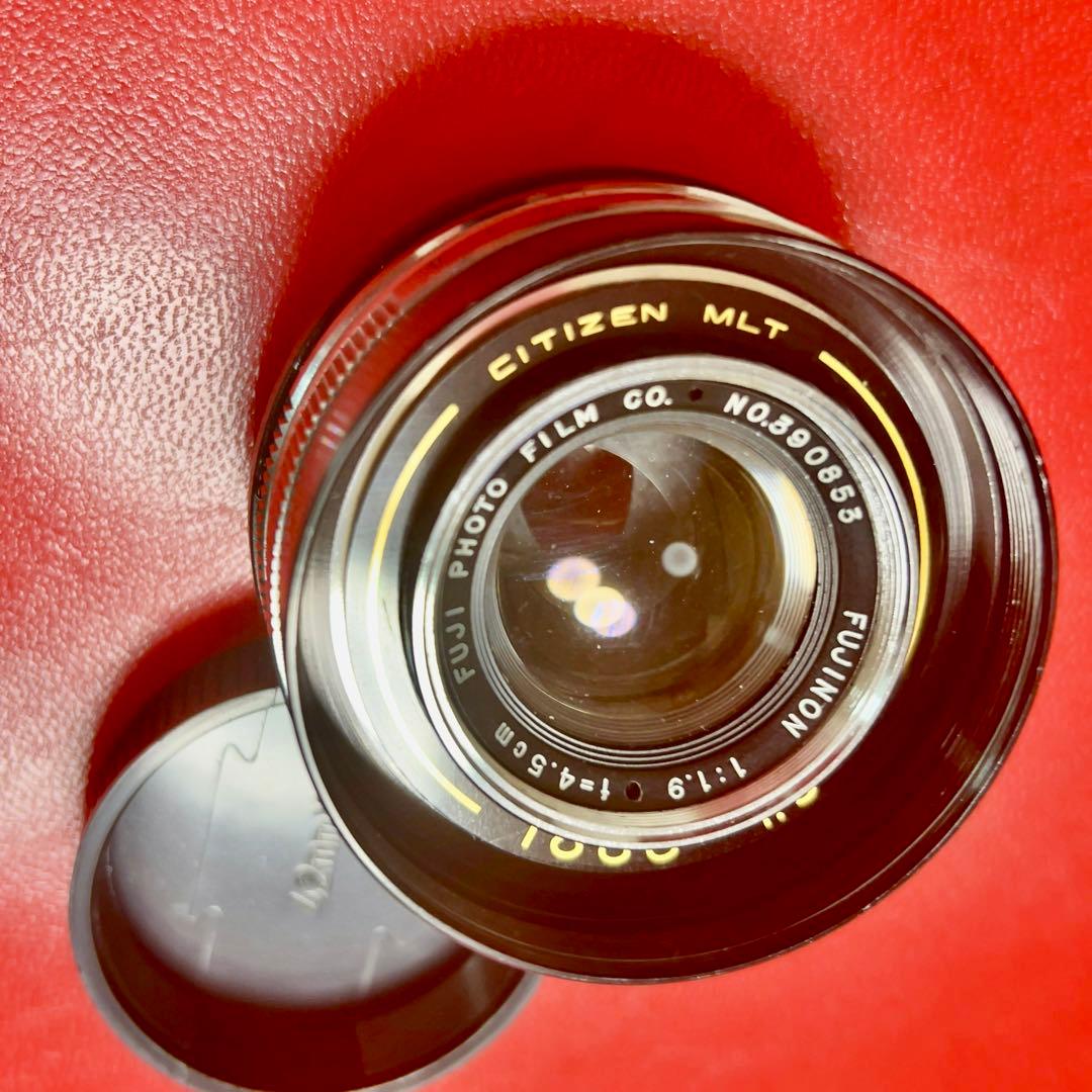 @フジ　FUJINON 45mm f1.9 銘レンズ　和製ズミクロン⁉️