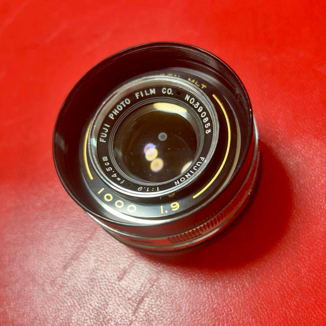 @フジ　FUJINON 45mm f1.9 銘レンズ　和製ズミクロン⁉️