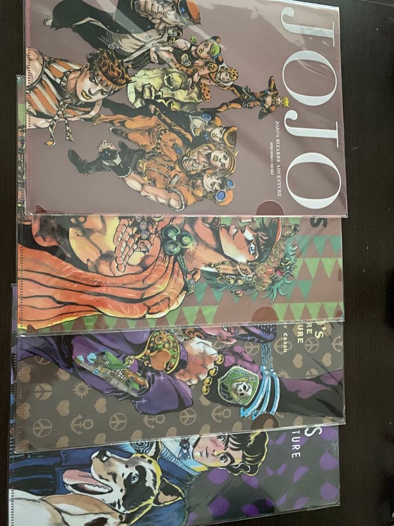 ジョジョの奇妙な冒険　クリアファイル　ジョジョ展