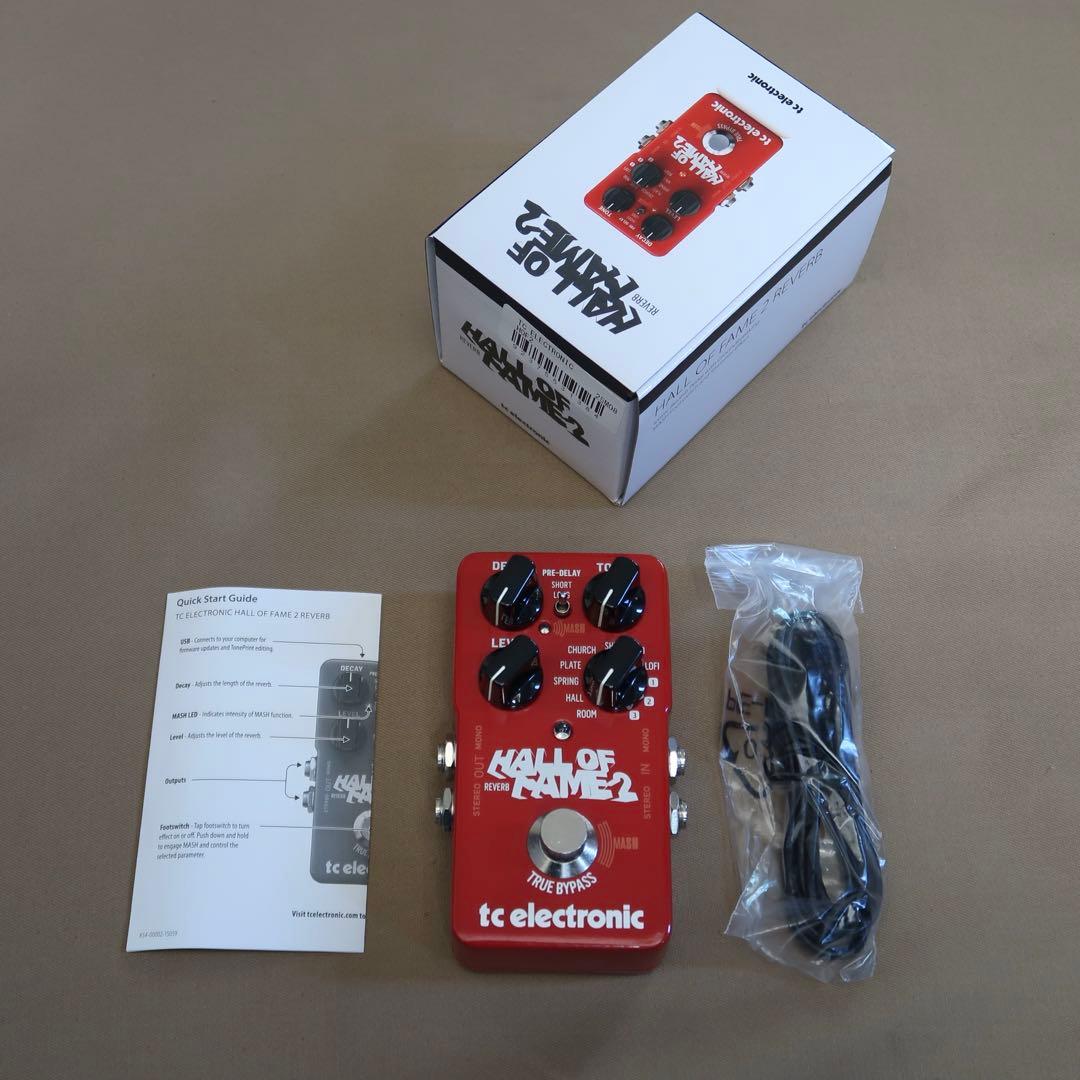 tc electronic HALL OF FAME リバーブエフェクター