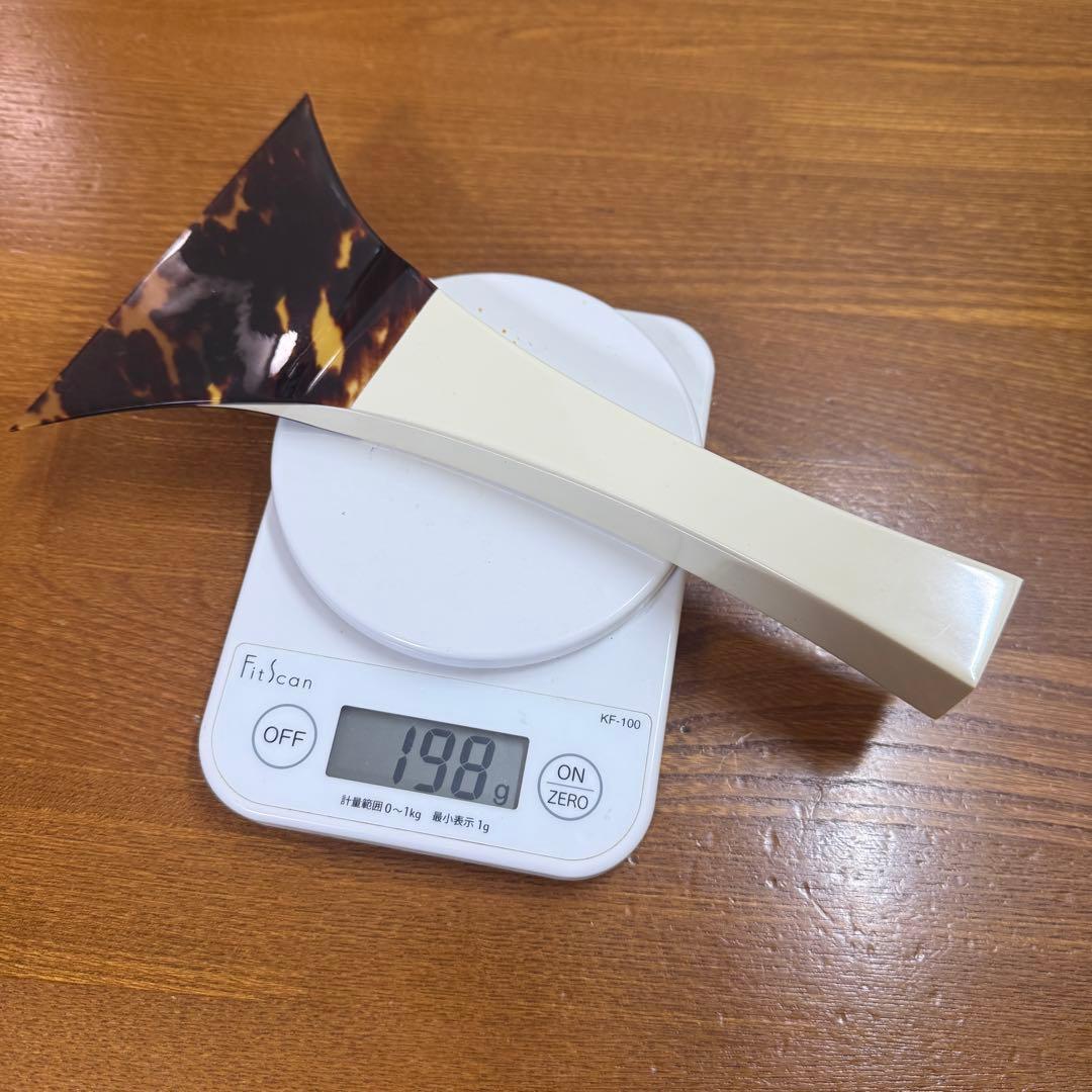 本鼈甲 三味線 撥 127mm 198g 津軽