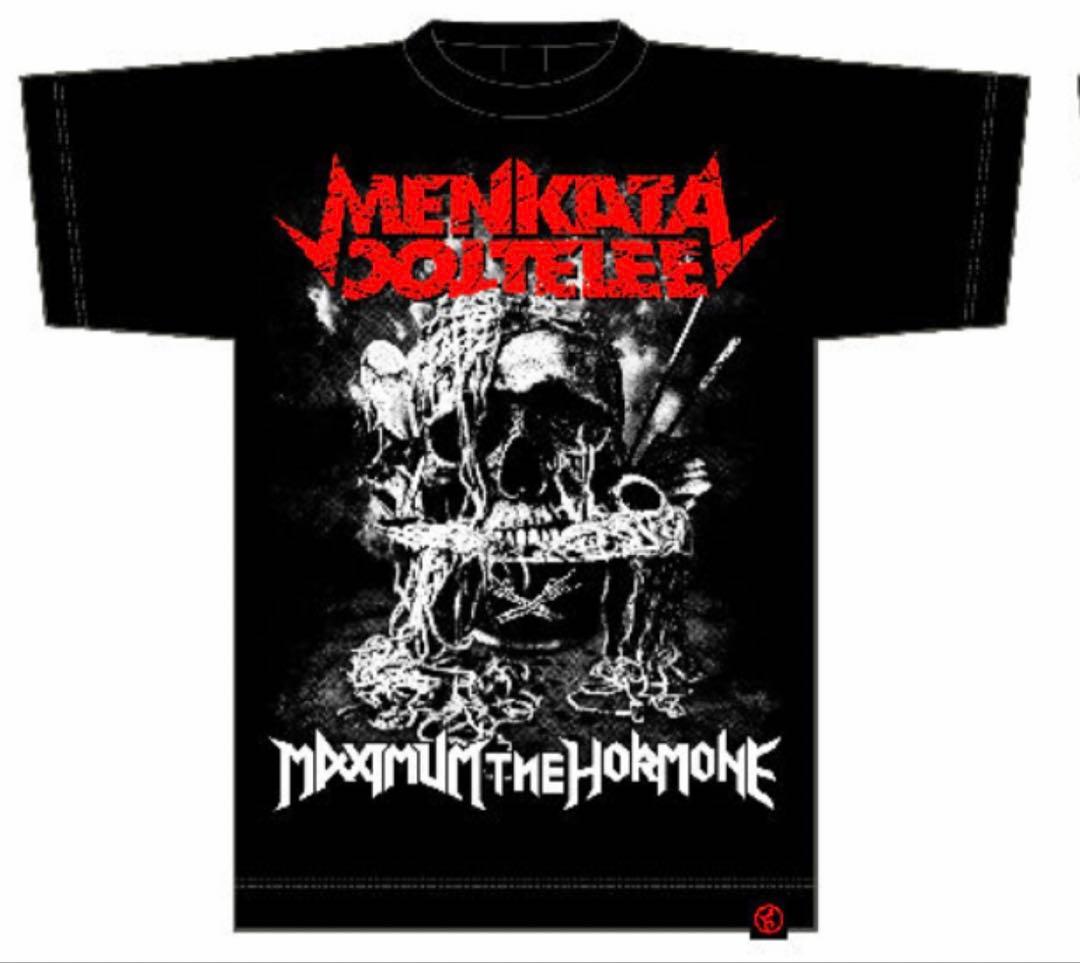 ホルモン 【初期】メンカタ・デスヌードルTシャツ【Lサイズ】