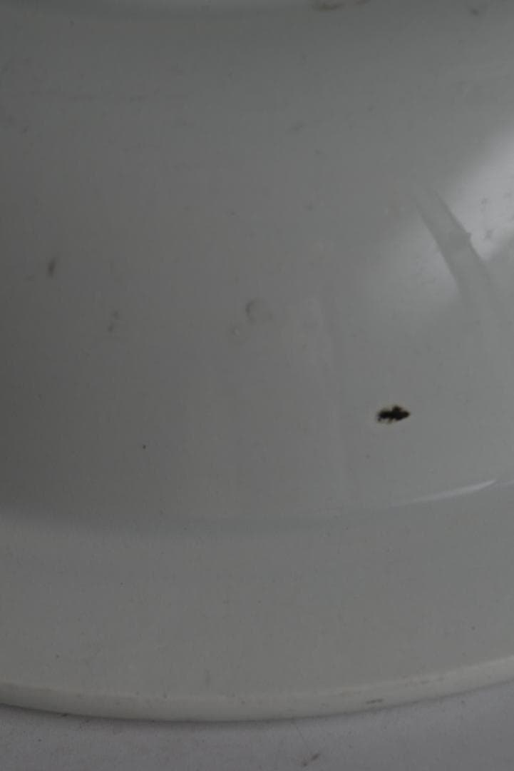 美品クレイユモントロー　白釉サラディエ（31㎝）フランスアンティーク