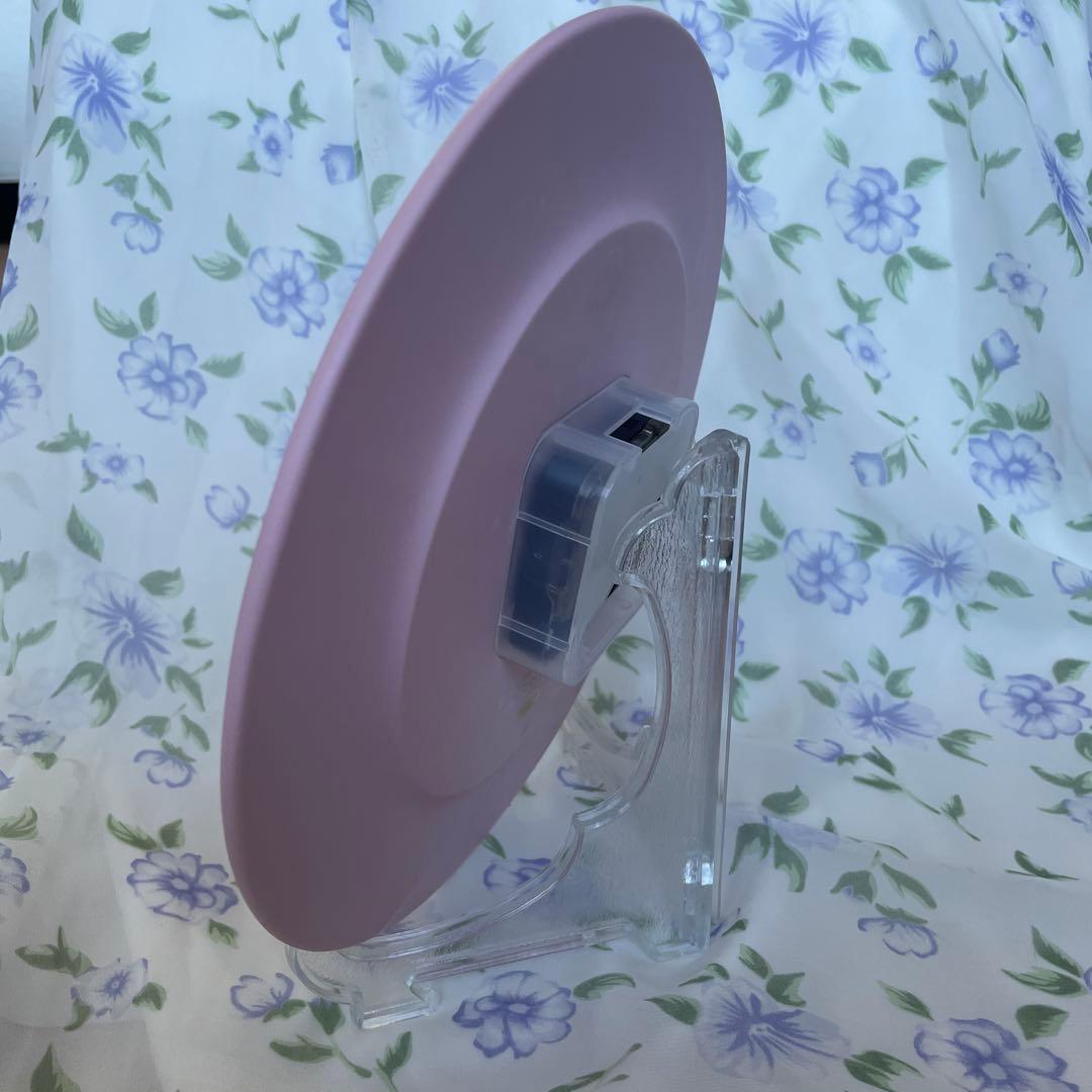 未使用　ハローキティ　時計　プレートクロック　置き時計　ピンク