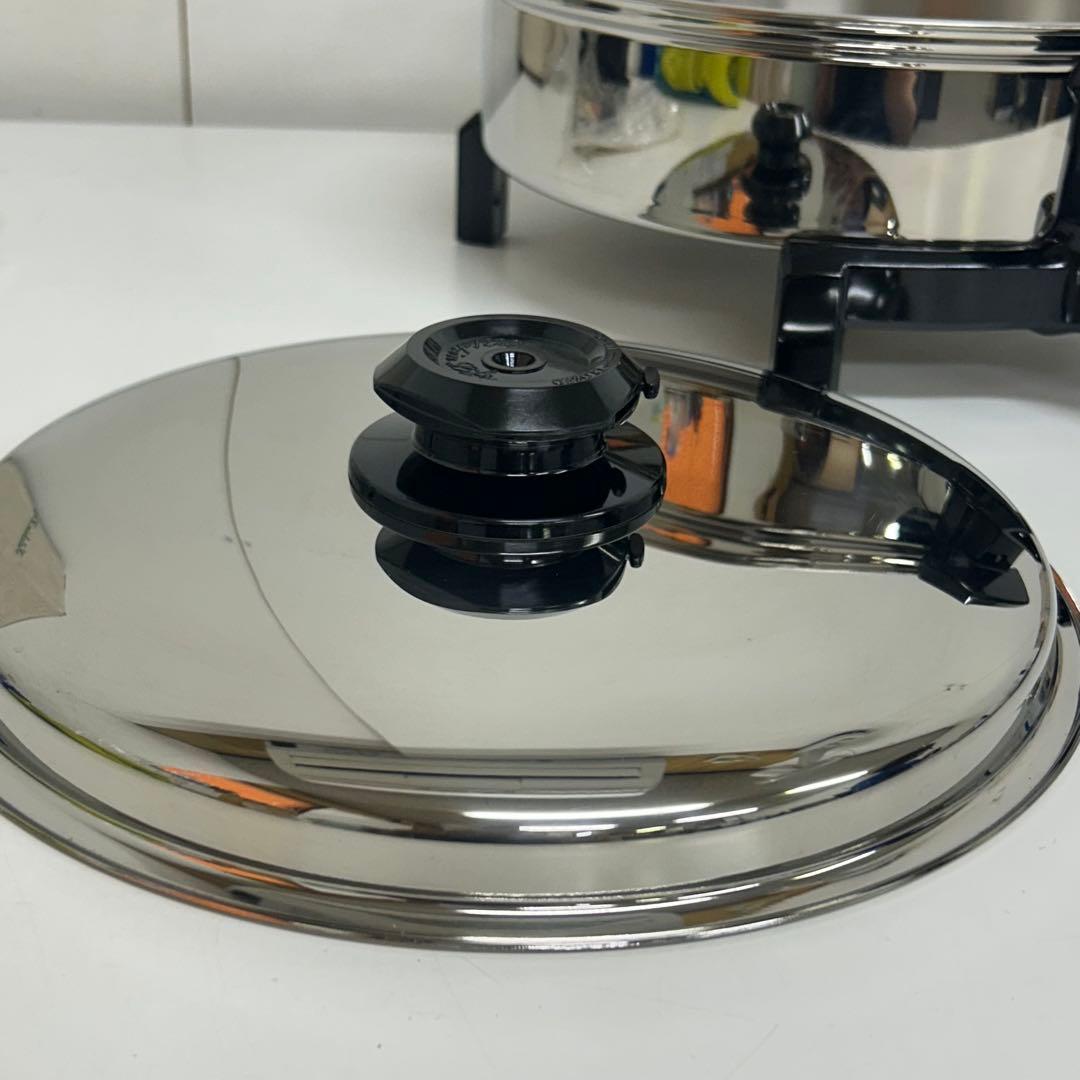 f553-23 ELESKI CORE エレスキコア 自動電気フライパン 未使用