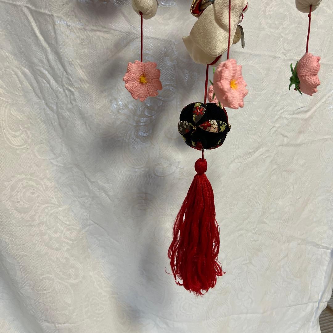 ちりめん吊るし飾り　3月（雛飾り）