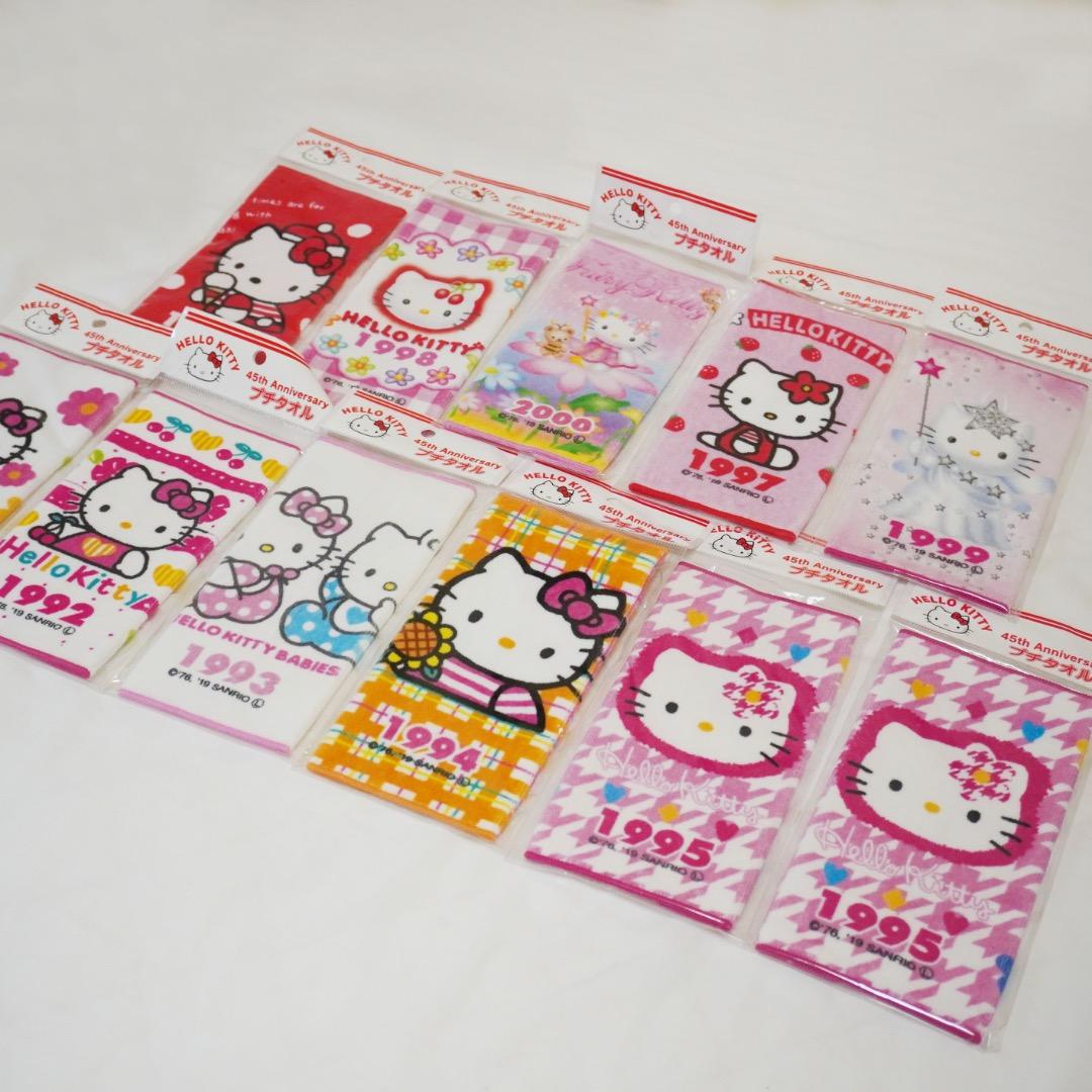 キティちゃん　タオルハンカチ　バラ不可