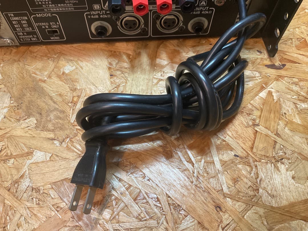 パナソニック RAMSA WP-1100 2チャンネル パワーアンプ