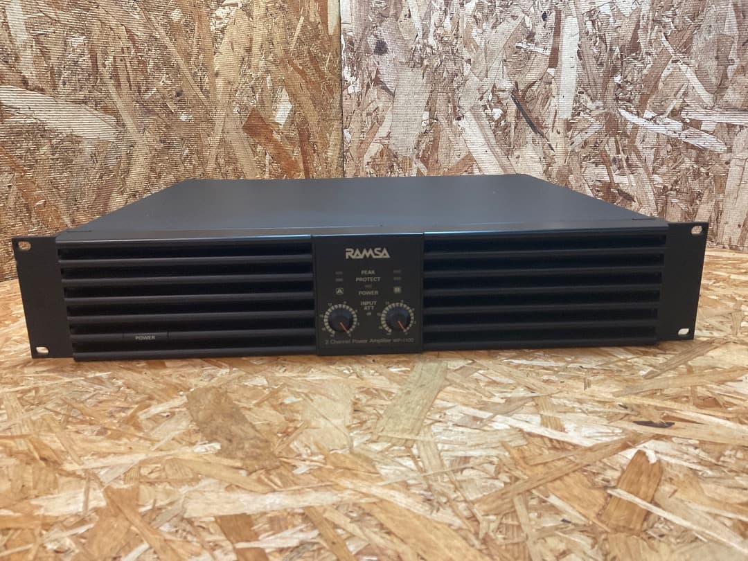 パナソニック RAMSA WP-1100 2チャンネル パワーアンプ