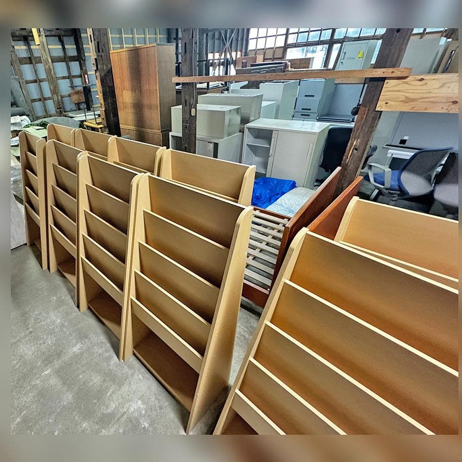 マガジンスタンド ラック 4段 カタログラック パンフレットラック 事務用品