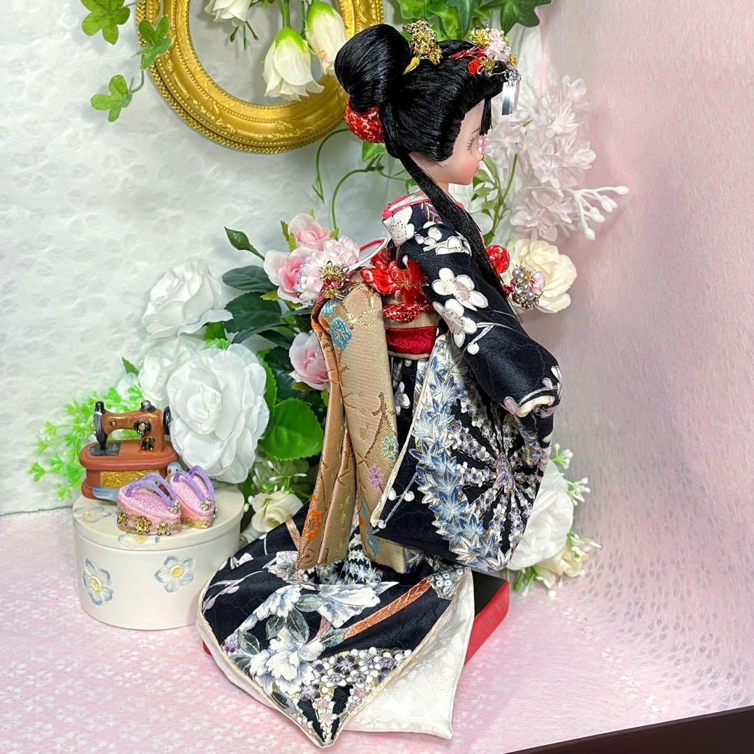 リカちゃん　日本髪風　本体 と 着物 セット　☆リユース　ハンドメイド