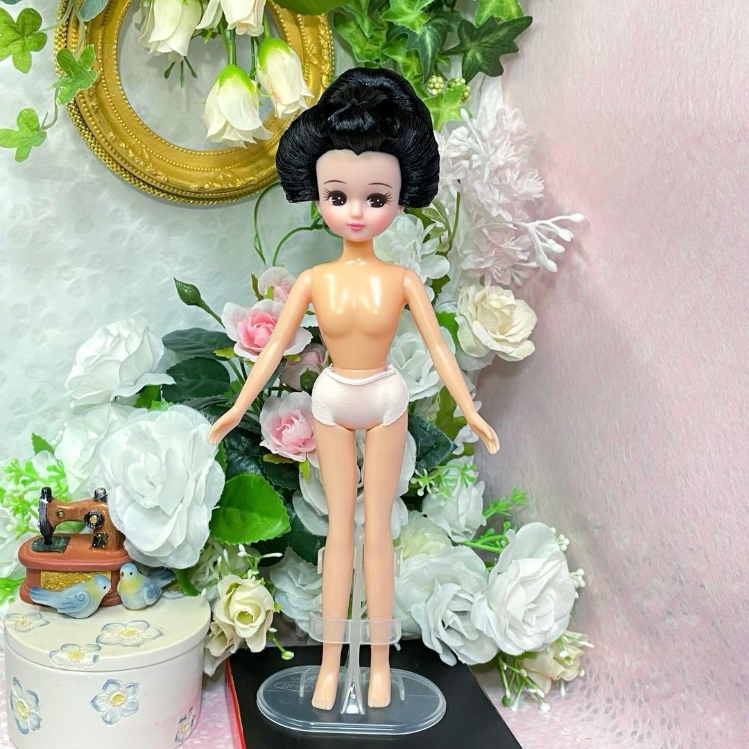 リカちゃん　日本髪風　本体 と 着物 セット　☆リユース　ハンドメイド