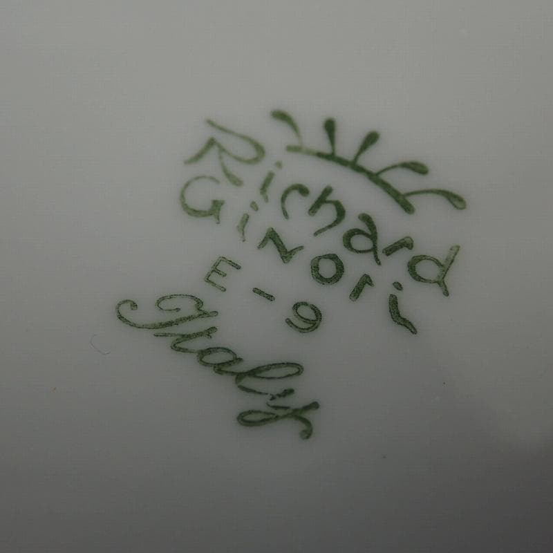 RU-6198 ベッキオホワイト　リチャードジノリ 19.5㎝　プレート 5枚