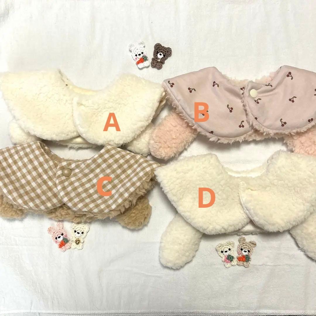 2314 新生地入荷　ハンドメイドスタイ　マフラー　サンプル　ベビースタイ