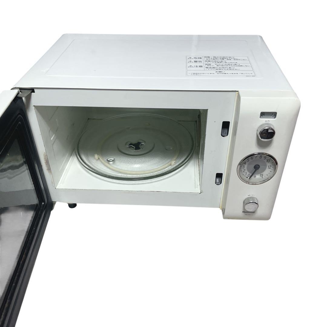 動作品 ナショナル 電子レンジ WiLL NE-R1 レトロデザイン 廃盤品