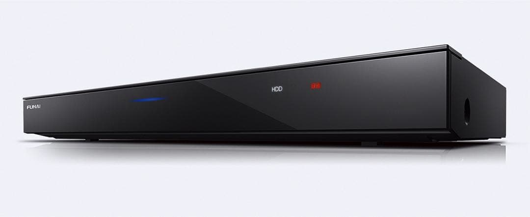 2024年製　FUNAI ブルーレイレコーダー 　3番組同時録画 　2TB