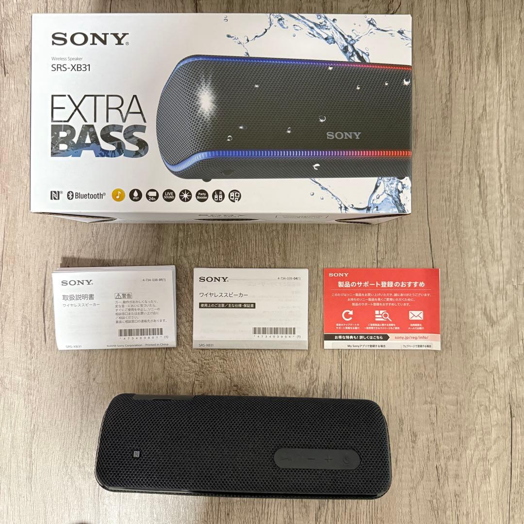 SONY SRS-XB31 ブラック