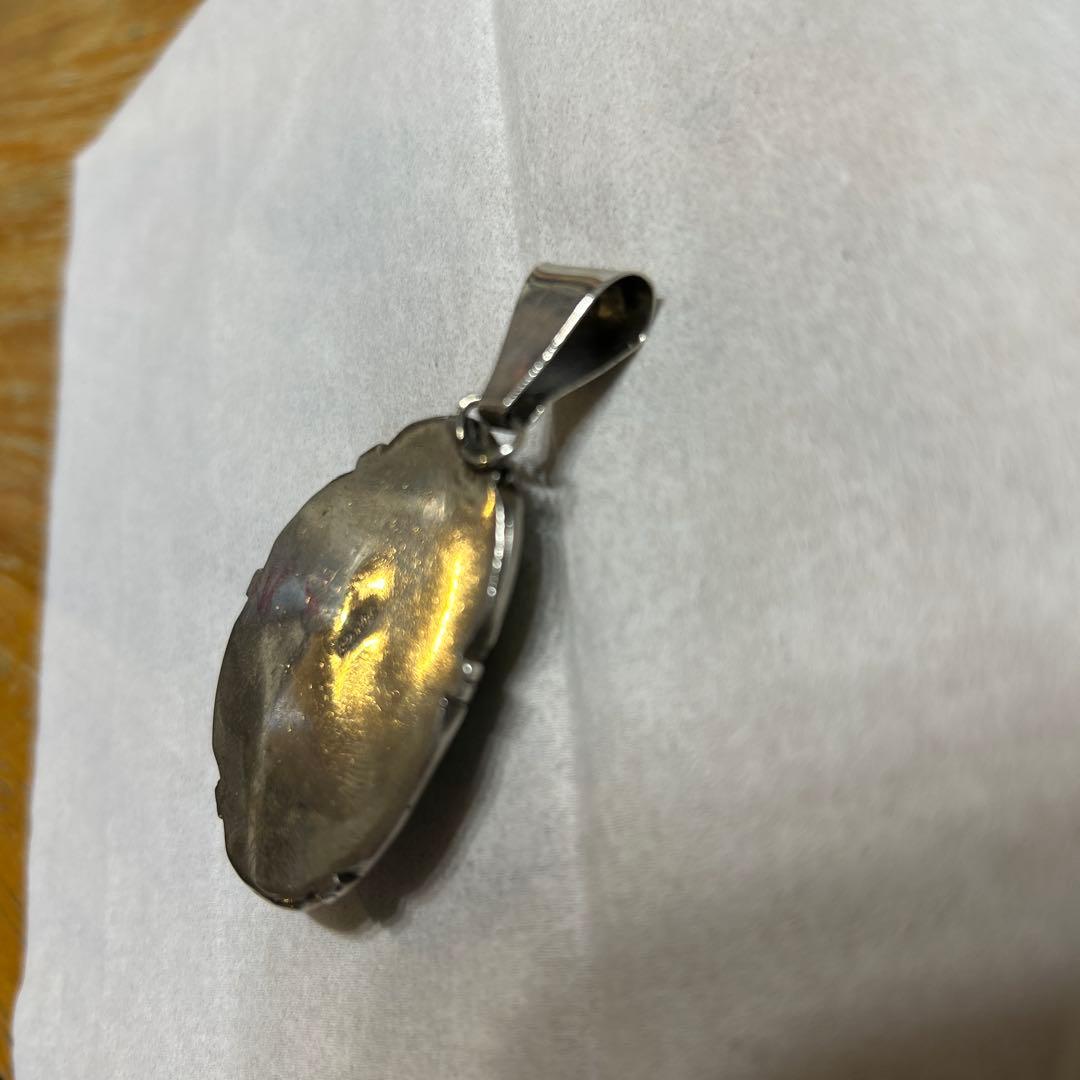 ターコイズ ドロップ型BIGペンダント