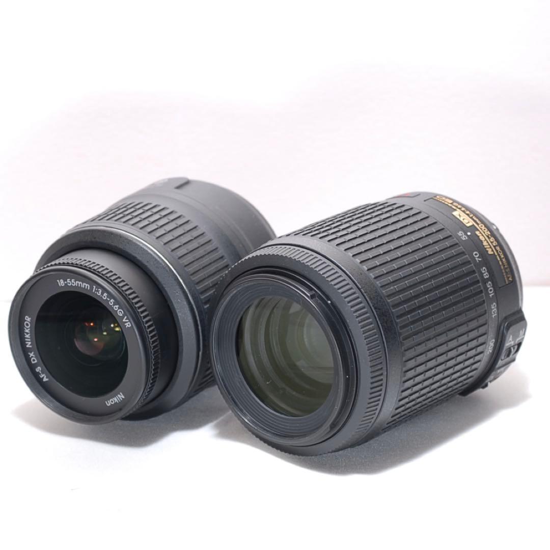 ✨美品✨Nikon D3100✨ダブルレンズ✨少シャッター✨スポーツ観戦に