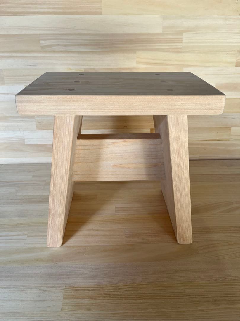 一点物　米檜　風呂椅子