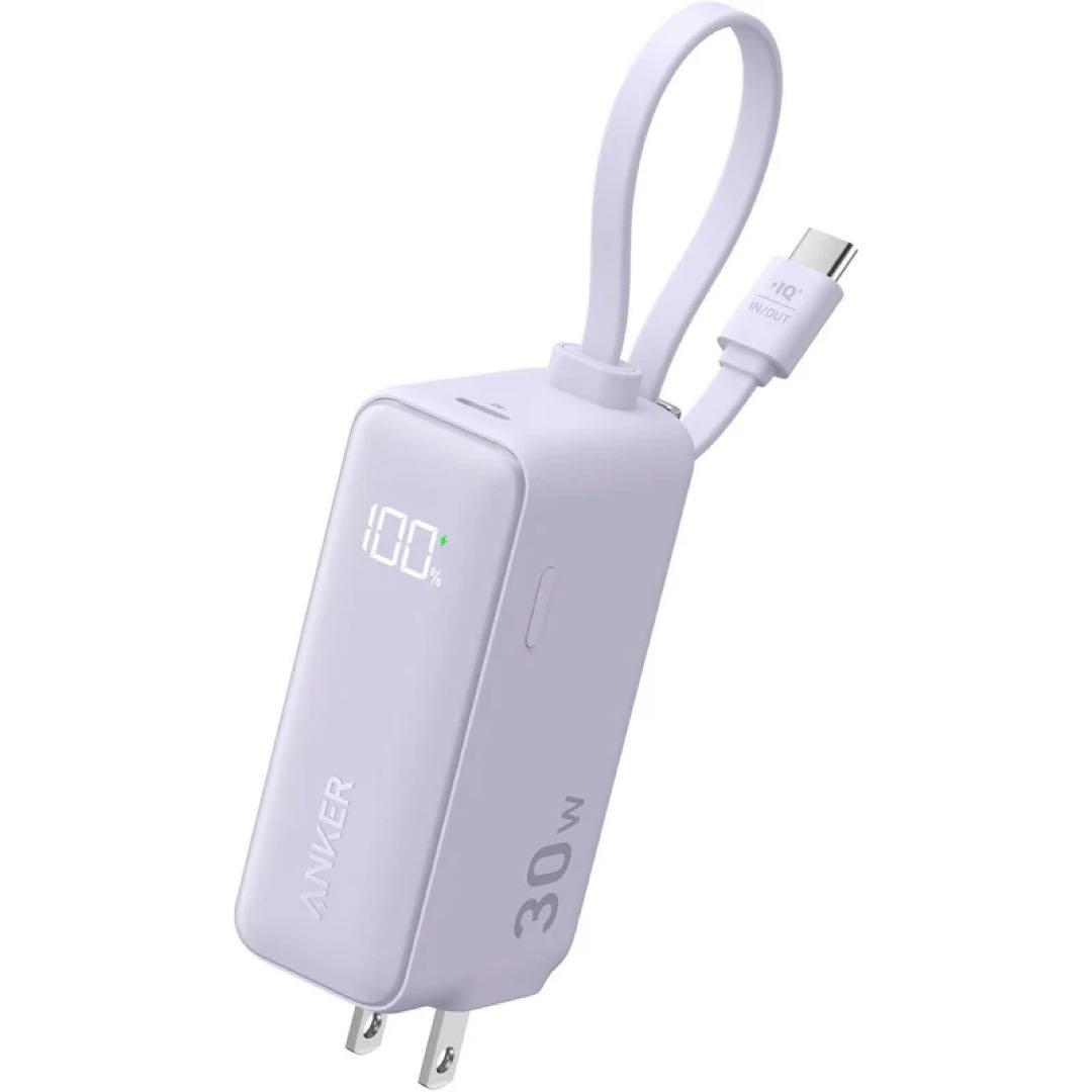 スマホアクセサリー Anker Power Bank Fusion Built-In USB-C