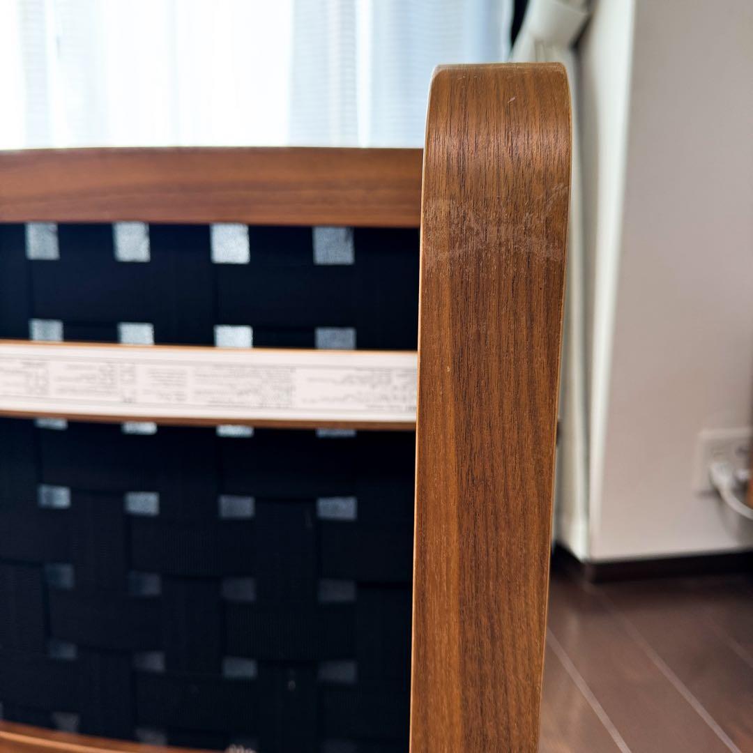 無印良品 リビングでもダイニングでもつかえるソファチェア・ウォールナット材