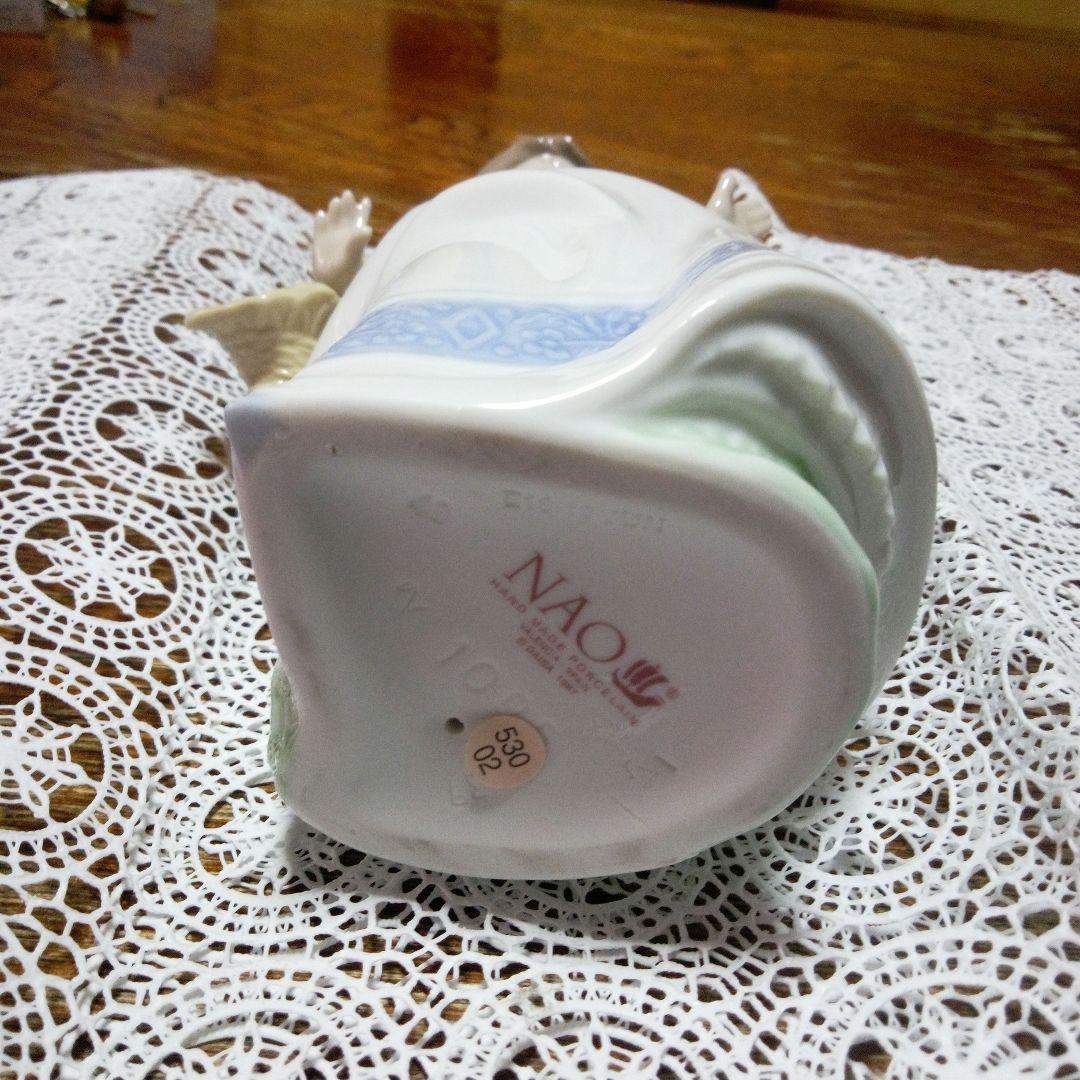 （美品）リヤドロ花を持つ少女の陶器4体セットバラ売り可1体6000円来週からです