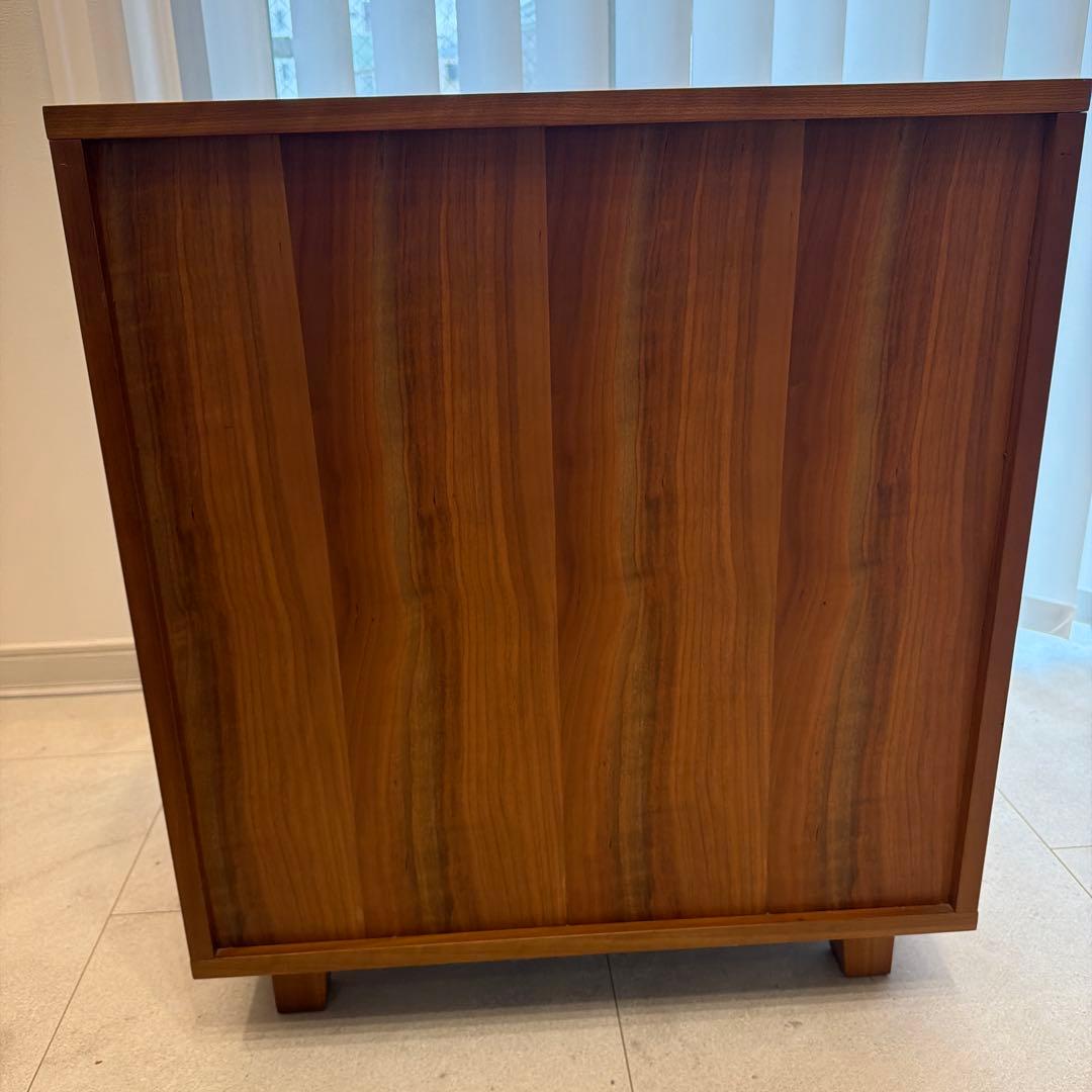 ACTUS チェストサイドボード 幅60cm チェリー材3段