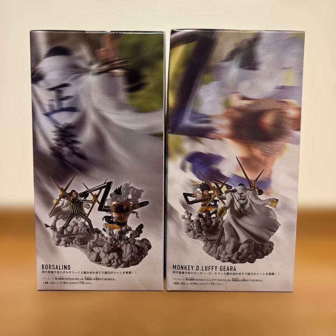 ワンピース フィギュアセット ルフィ 黄猿 ドリー ブロギー ガープ クザン