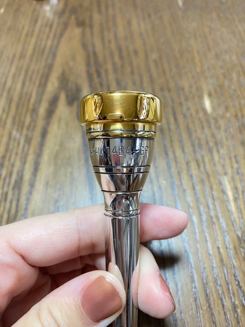 トランペットマウスピース custom 14B4-GP