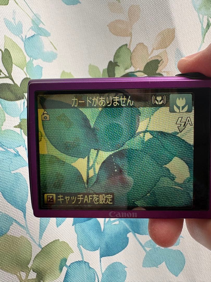 Canon IXY 600F デジタルカメラ パープル