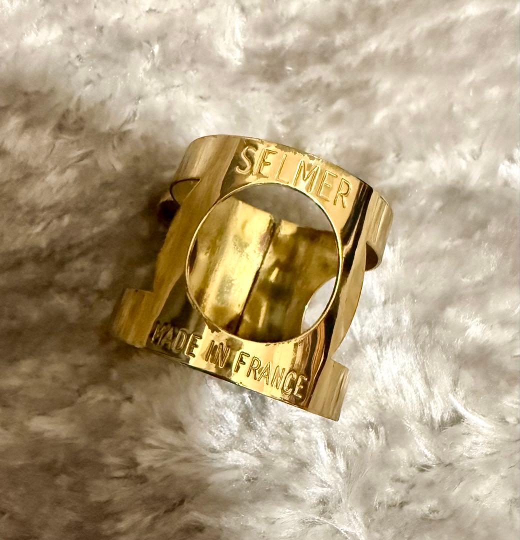 SELMER テナーサックス用リガチャー①《旧タイプ》2本締め