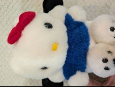 ポチャッコ　着ぐるみキティ　キティかぶりものぬいぐるみ 2005年　レトロ