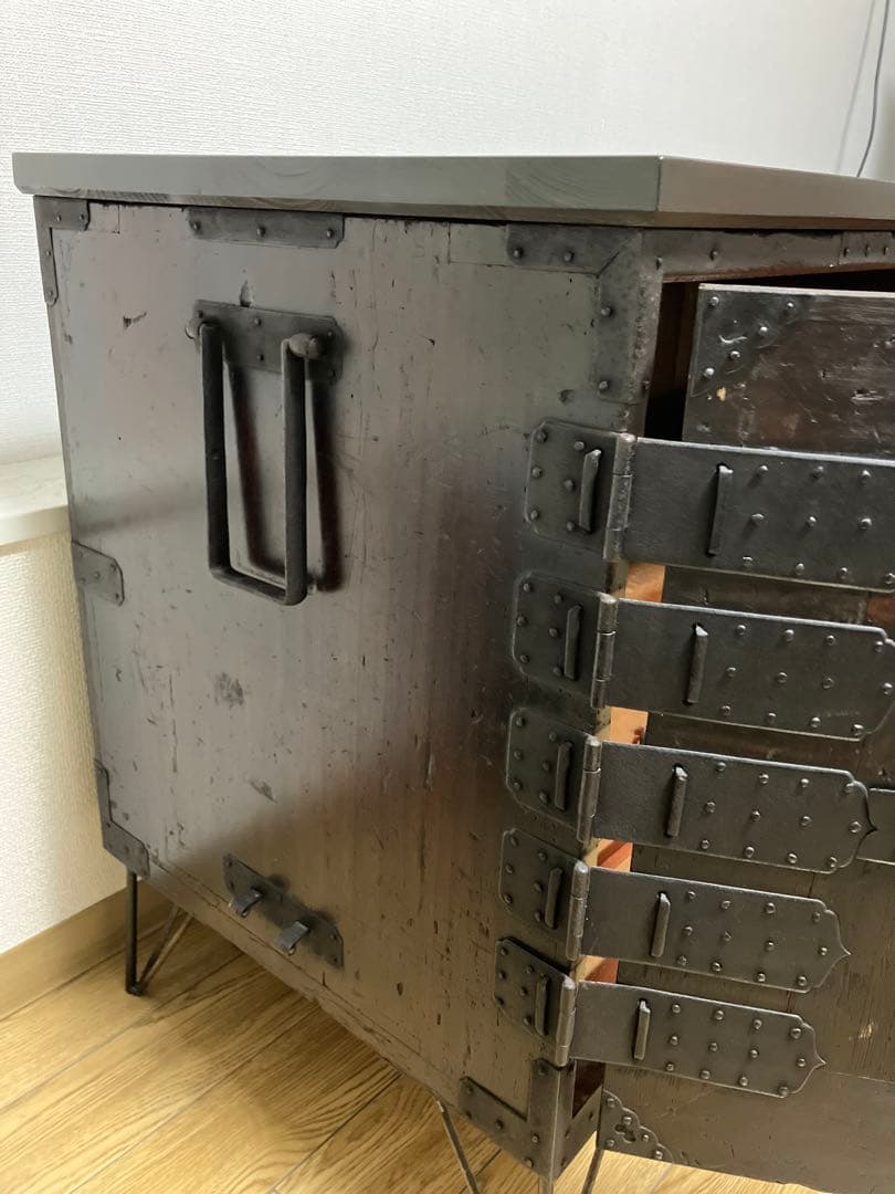 時代箪笥 リメイク ローボード　和箪笥 古家具　テレビ台 収納 キャビネット