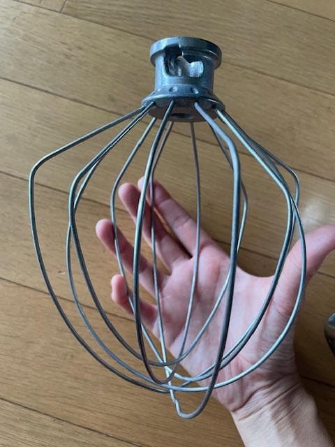 kitchen Aid キッチンエイドスタンドミキサー　６QT ボウルと泡立て器