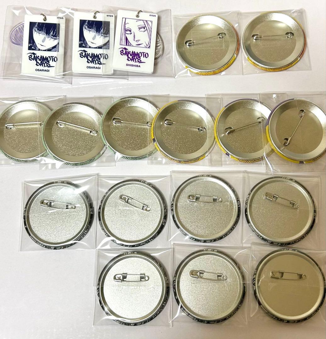 SAKAMOTO DAYS 大佛　神々廻　デコレクション缶バッジ　タワレコ