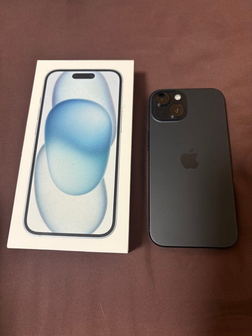 T*i様 Apple iPhone 15 ブラック 本体 箱付き