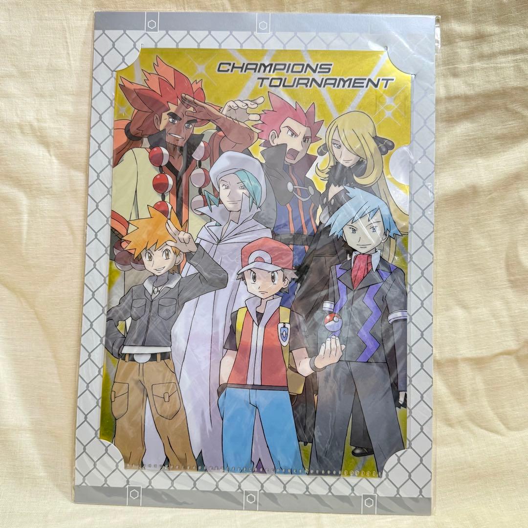 【未開封】(5点セット) ポケモン ワールドトーナメント クリアファイル・しおり