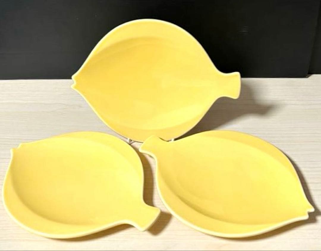ロイヤルコペンハーゲン　フィッシュプレート　3枚　※未使用保管品　美品