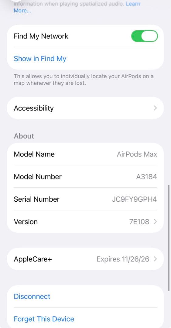 ブラックAirpods MAX