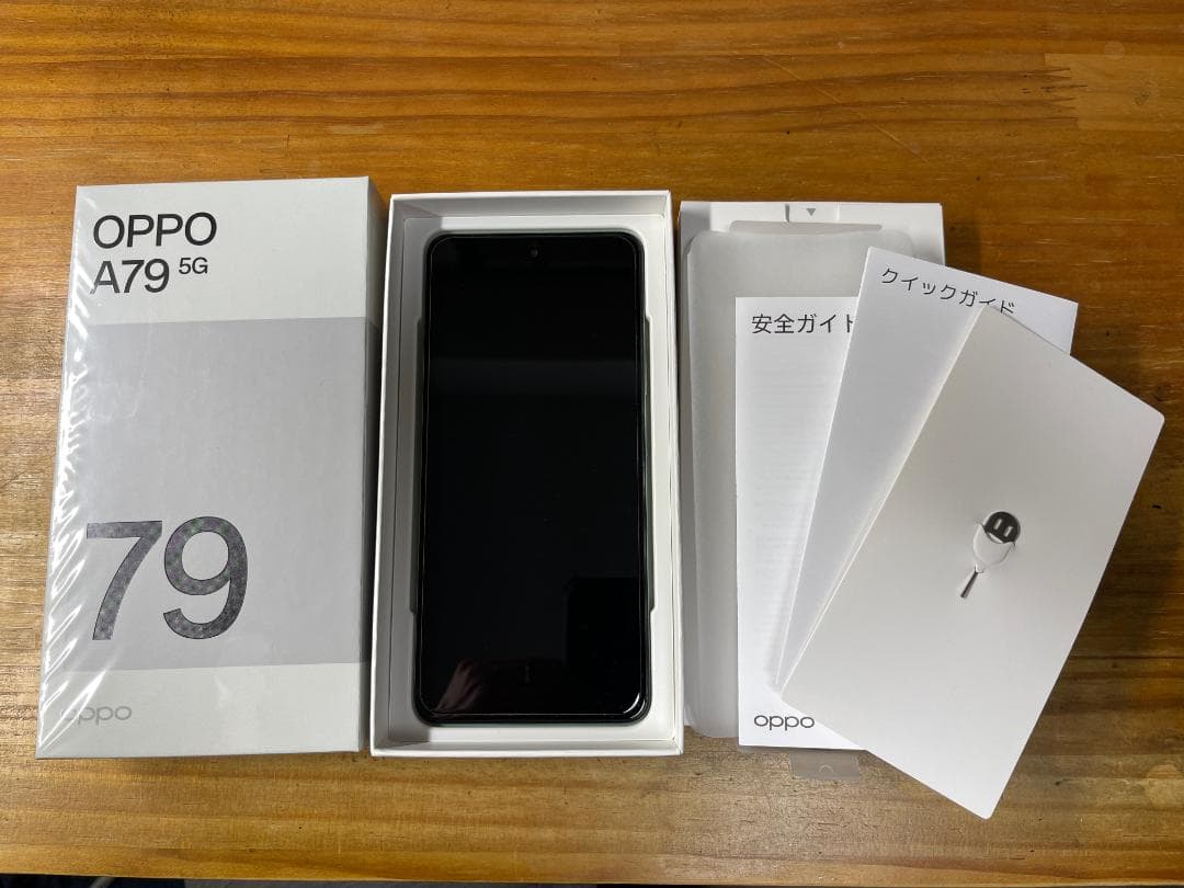 OPPO A79 5G ワンオーナー(予備機)状態良好・SD・おさいふ対応