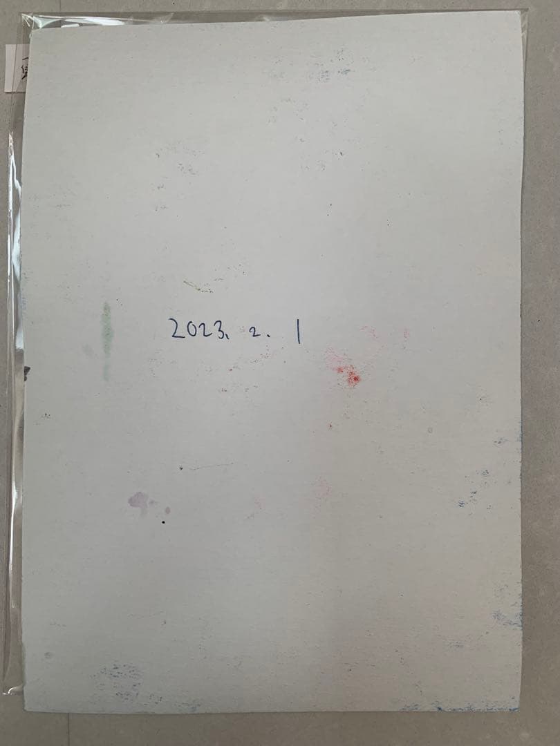 トラネコボンボン　原画　中西なちお　鳥　水彩画　コラージュ