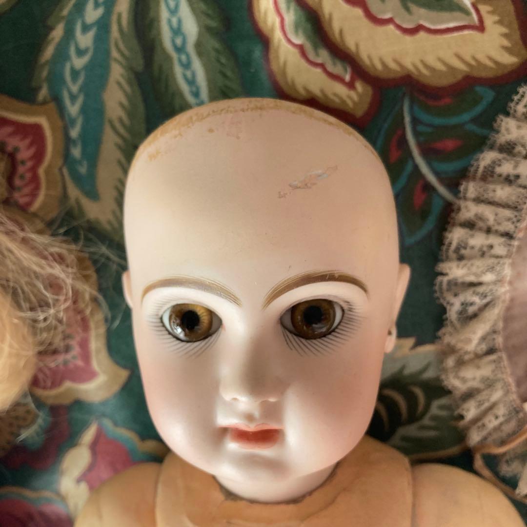 アンティークビスクドール❁.。.:* ジュモー クローズドマウス