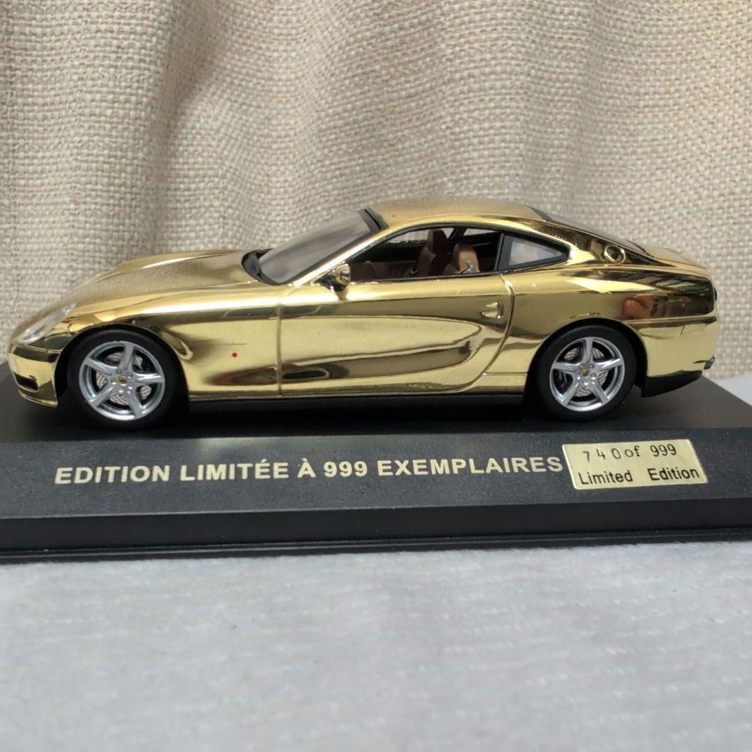 【希少・限定999台】イクソ/1:43 フェラーリ F30 ゴールド